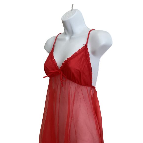 Sheer Babydoll - Picture 2 of 7